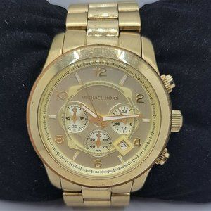 MICHAEL KORS Runway MK8077 Men's Stainless Steel A